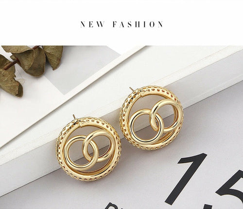 Náušnice s včelieho plástu