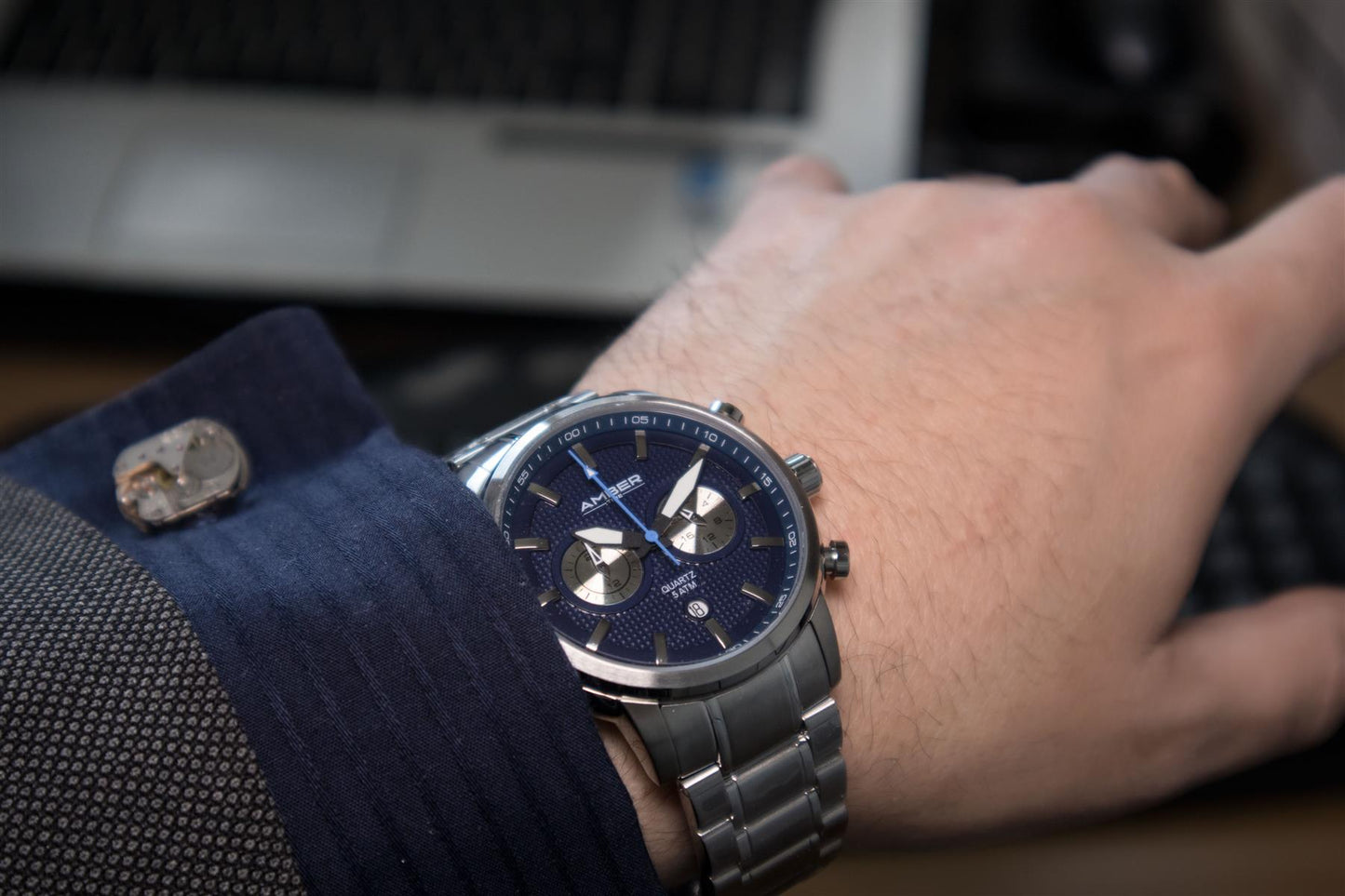 Pánske quartzové hodinky Amber Time