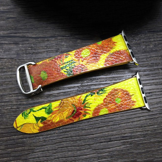 Kožený remienok na Apple Watch