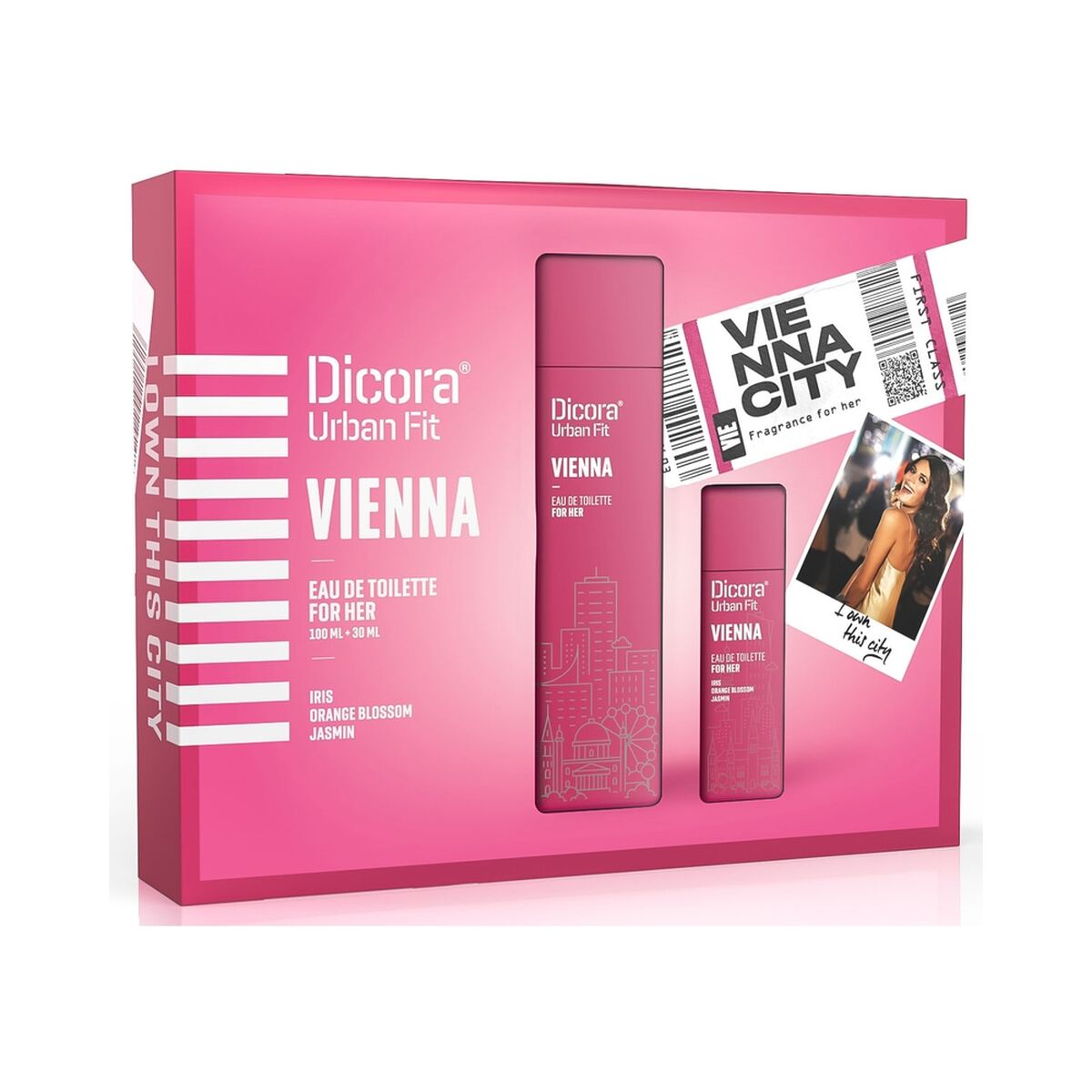 Dámska parfumová sada Dicora Urban Fit Vienna