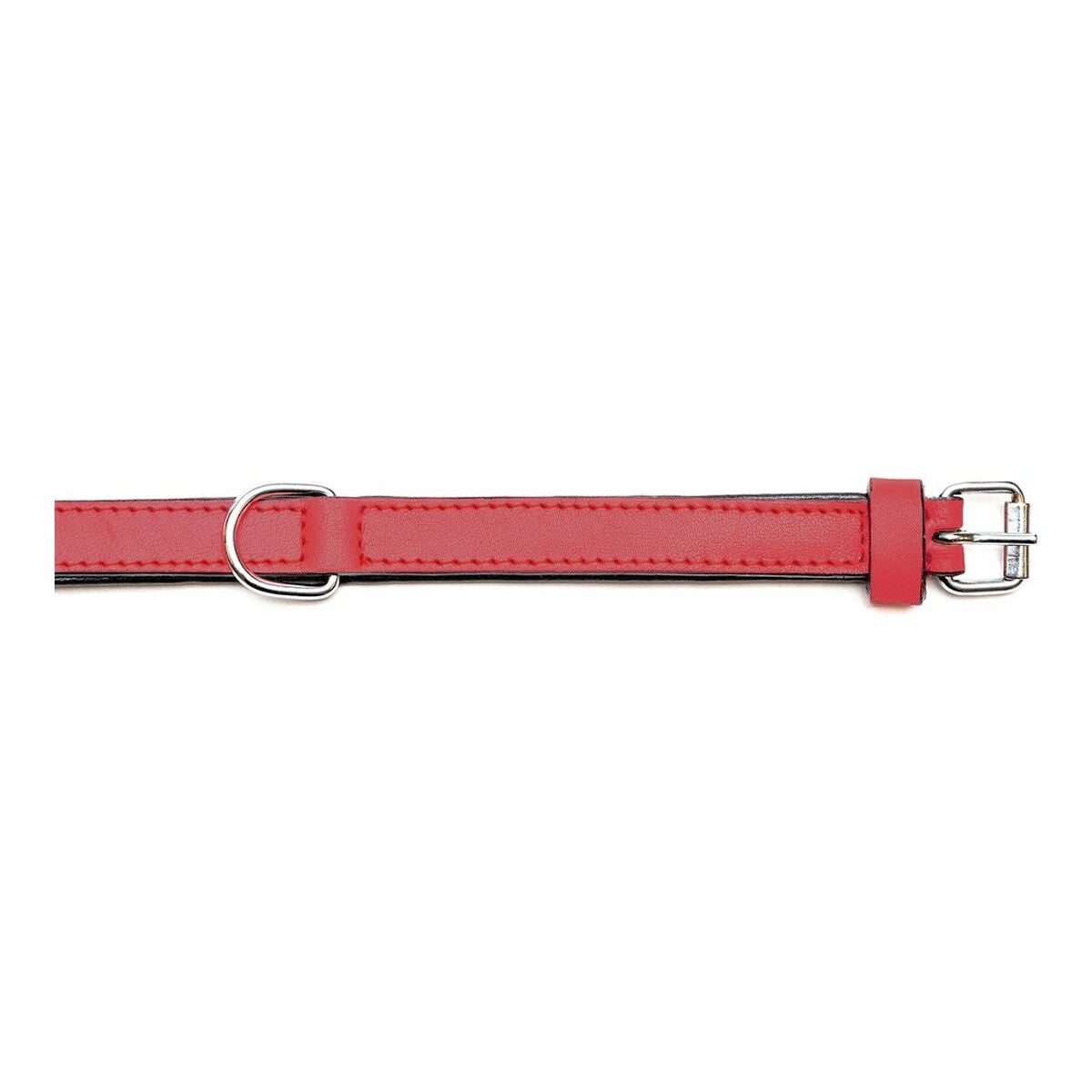 Dog collar Gloria Padded Red