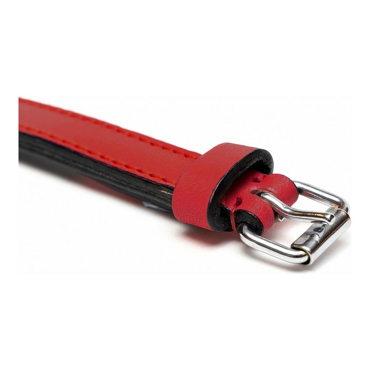 Dog collar Gloria Padded Red