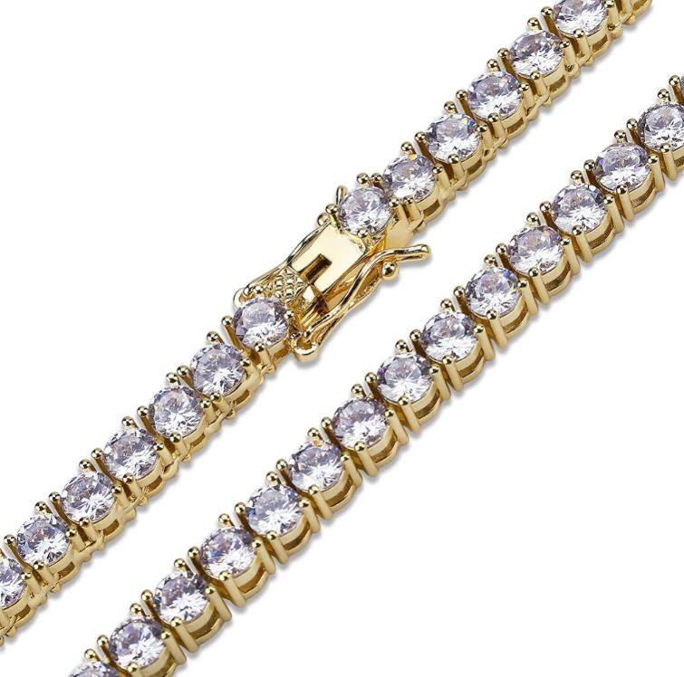 TRBLIETAVÝ 4MM 925 tenisový choker | 928552