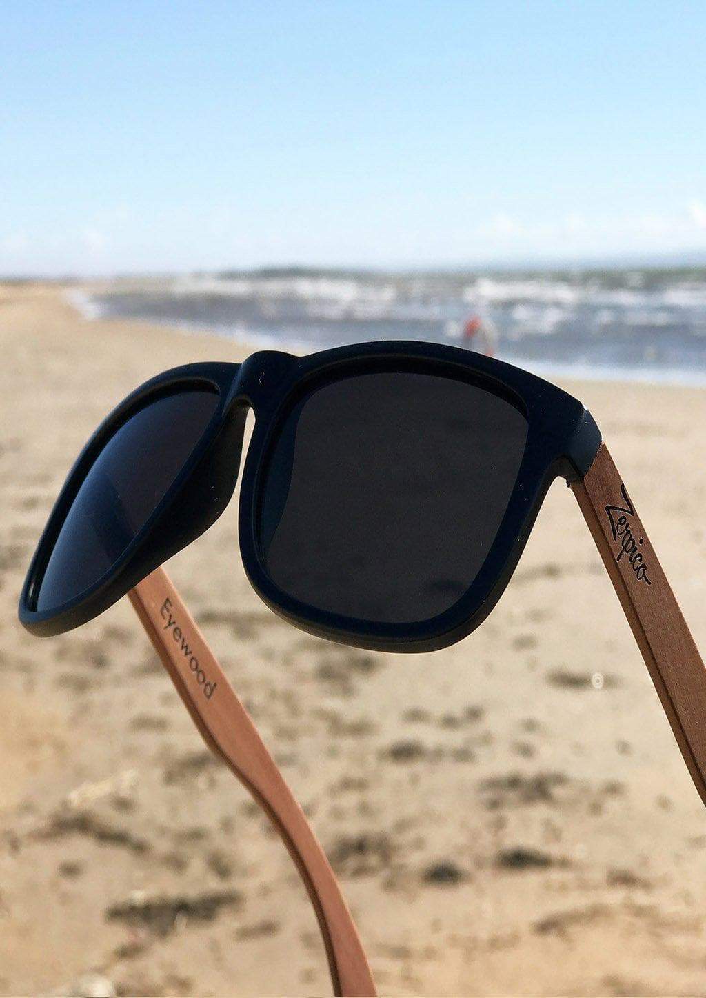 Slnečné okuliare Eyewood Wayfarer - Pitch Black